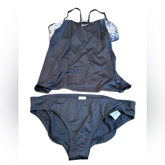 NWT Nike Earth Dye Layered Swim Tankini XL - Picture 2 of 7